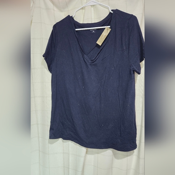 J Crew Vintage jersey classic-fit V-neck T-shirt - Picture 2 of 3